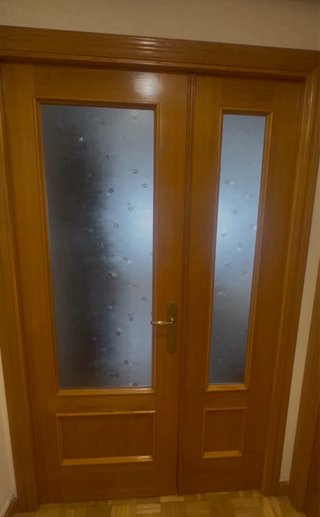 Puertas de Roble con Cristal