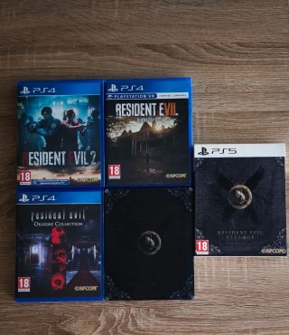 Pack 5 Juegos Resident Evil PS4 / PS5