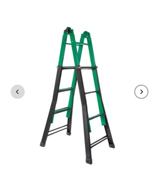 Escalera de Tijera Plegable Telescopica/metálica