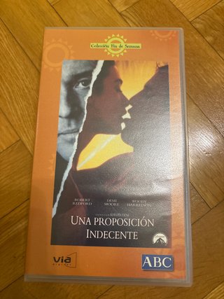 Una Proposición Indecente - VHS