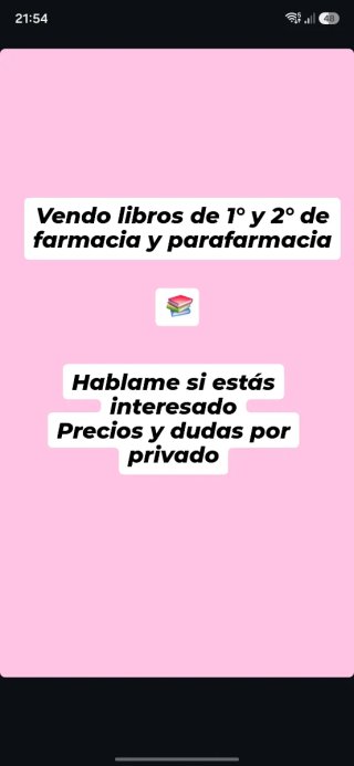 Libros de 1°y 2° de farmacia y parafarmacia