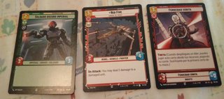 3 Carte Star Wars Unlimited premium