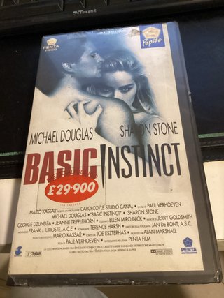 VHS Basic Instinct (1992)