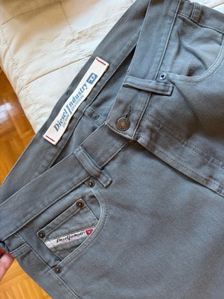 Pantalón Diesel Gris Hombre