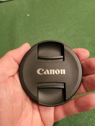 Tappo copriobiettivo Canon 72 mm