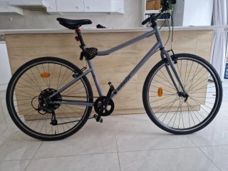Bicicleta Riverside Gris Talla 58