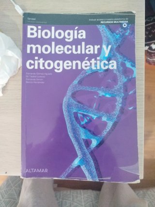 Libro Biología Molecular y Citogenética Altamar
