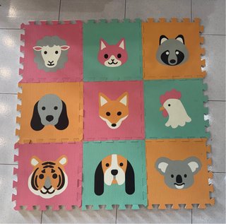 Puzzle Infantil de Suelo con Animales