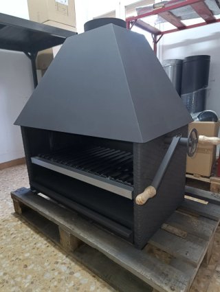 Barbacoa Metálica