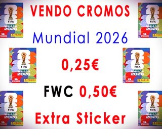 Vendo cromos mundial 2026