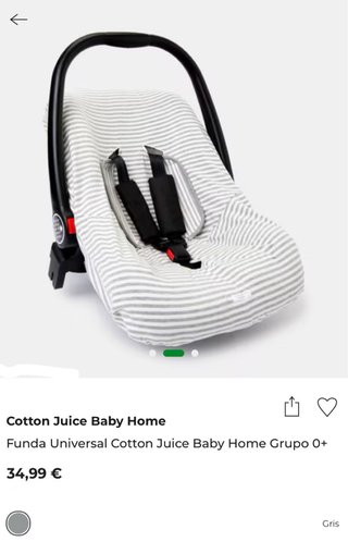 Funda Universal Grupo 0+ Cotton Juice Baby Home