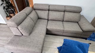 Sofá cana esquinero de dos piezas