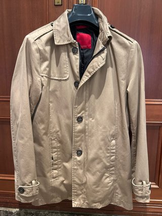 Chaqueta Beige Zara Hombre
