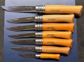 Lotto 7 Coltelli Opinel