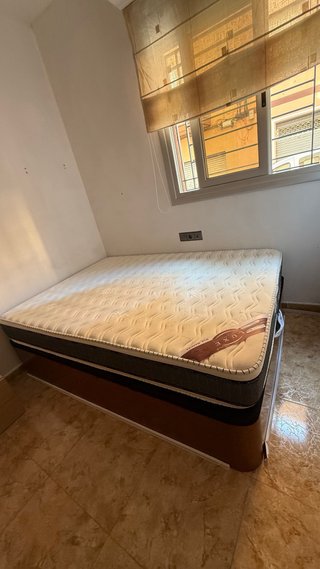 Cama Canapé con Colchón 135cm