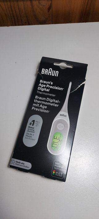 Termómetro Digital Braun Age Precision