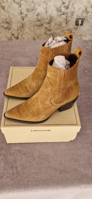 Botines Latouche Marrones