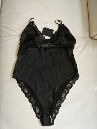 Body Negro Zara Talla XL
