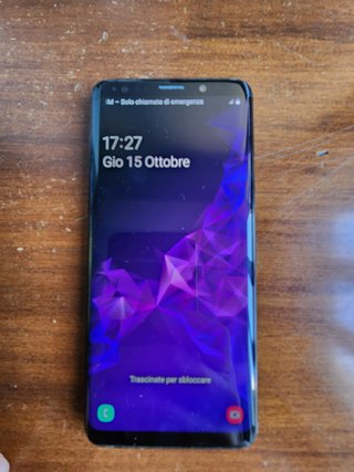 SAMSUNG S9 64 GB NERO + SAN DISK
