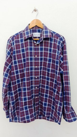 Camisa de cuadros hombre