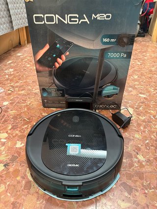 Robot Aspirador Cecotec Conga M20 leer bien