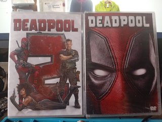 Lote 2 Películas Deadpool DVD
