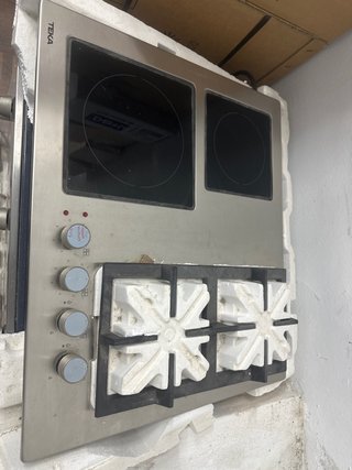 Placa Mixta Teka Gas y Vitrocerámica