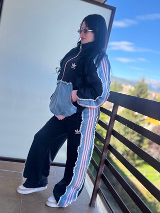 Conjunto Adidas Mujer oversize