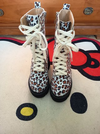 Botines Estampado Leopardo