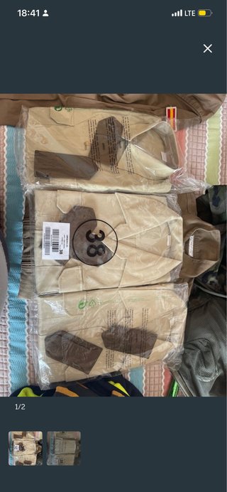 Camisa Militar Talla 38