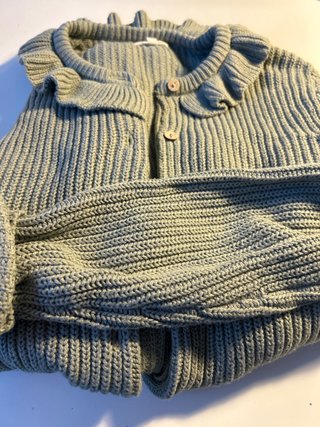 Chaqueta de punto para niña