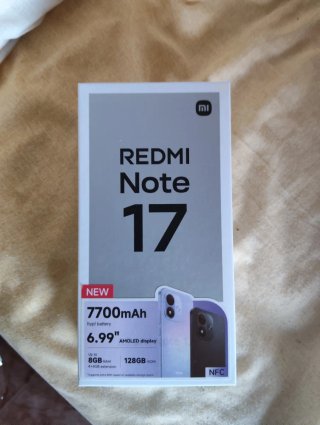 Xiaomi Redmi Note 17 128GB Nuovo e Sigillato