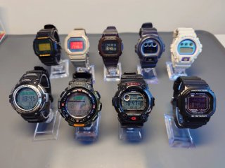 Lote de 9 Orologi Casio G-Shock