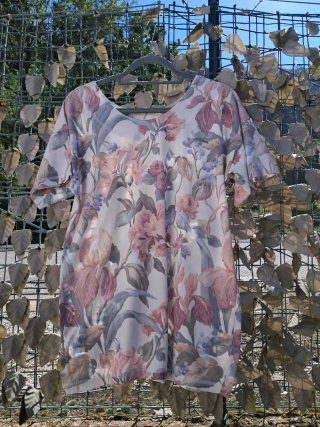 T-shirt Vintage Dorothy Perkins a Fiori – Taglia M