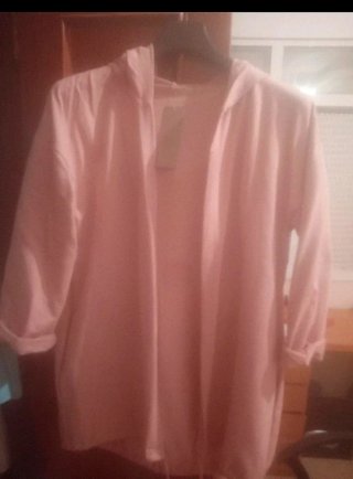 Chaqueta Rosa con Capucha