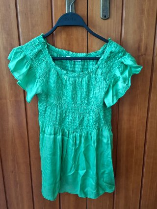 Blusa Verde Florencia.