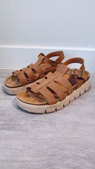 Sandalias de piel mtng