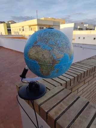 Lámpara Globo Terráqueo