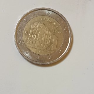 Moneta da 2 Euro Spagna 2017