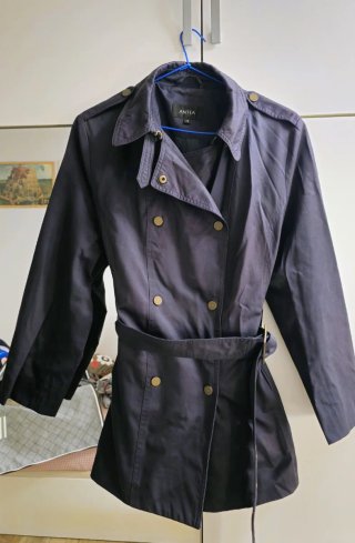 Gabardina Azul Antea Talla XS