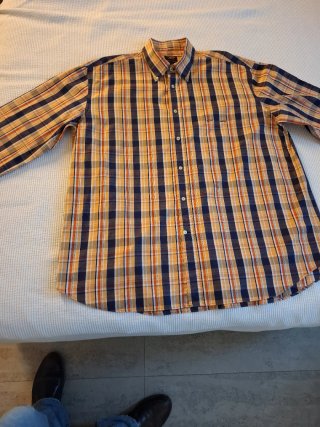 Camisa Paul & Shark Cuadros Talla XXL