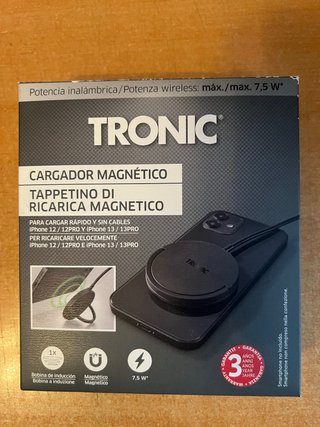 Cargador Magnético Inalámbrico Tronic