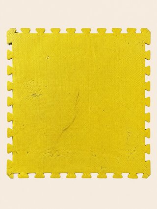 8 losetas puzzle de espuma reversibles gris/amari