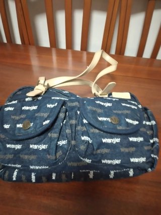 Borsa Wrangler in denim