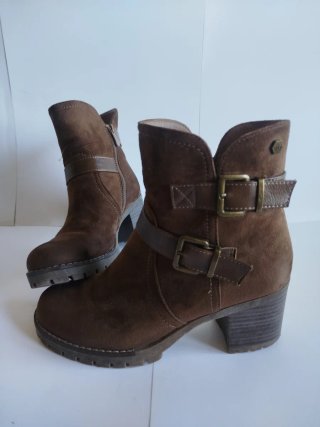 Botines de mujer marrones