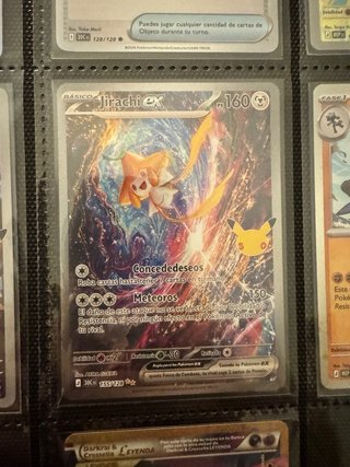 Carta Pokémon Jirachi ex