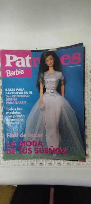 Revista Patrones Barbie Coleccionista