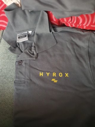 Polo Hyrox Gris Valento.Tallas L y M
