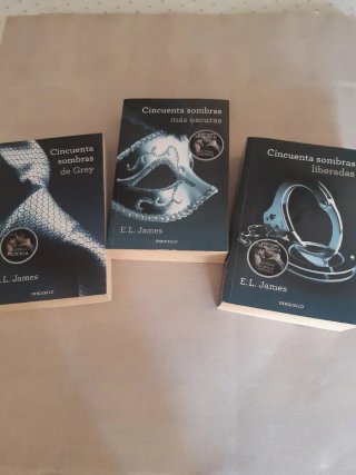 Trilogía CINCUENTA SOMBRAS DE GREY, de E L James.