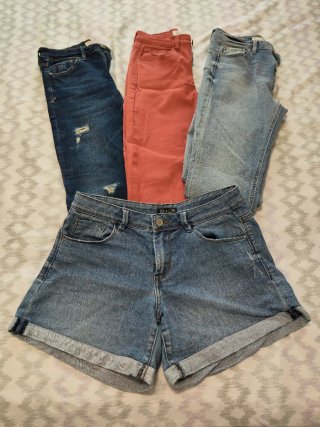 Lote de 4 vaqueros Talla 36